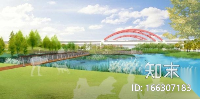 [江苏]城市廊道生态湿地核心公园系统城市规划景观设计cad施工图下载【ID:166307183】