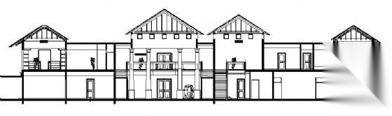 某二层总统别墅建筑方案图cad施工图下载【ID:149920164】