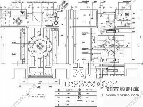 图块/节点特色中式包厢立面图cad施工图下载【ID:832206751】