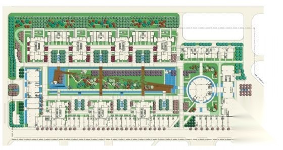 [北京]住宅区景观扩初设计方案施工图下载【ID:161111191】