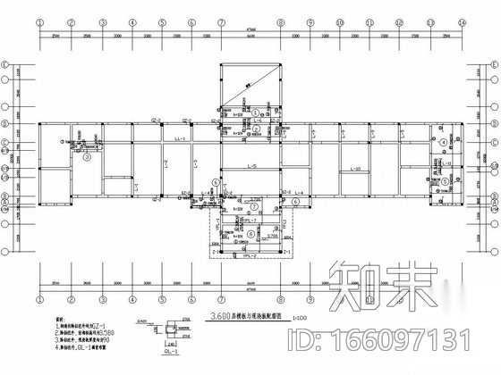 [山东]三层砖混结构医院门诊楼建筑结构施工图cad施工图下载【ID:166097131】