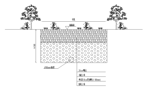 [四川]安置房海绵城市建设景观设计施工图施工图下载【ID:161030175】