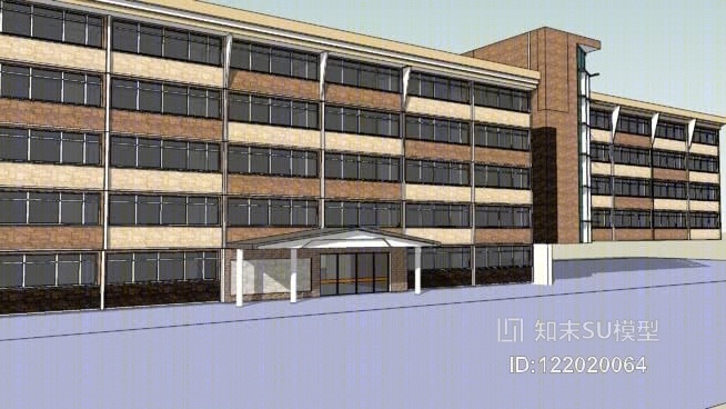 学校SU模型下载【ID:122020064】