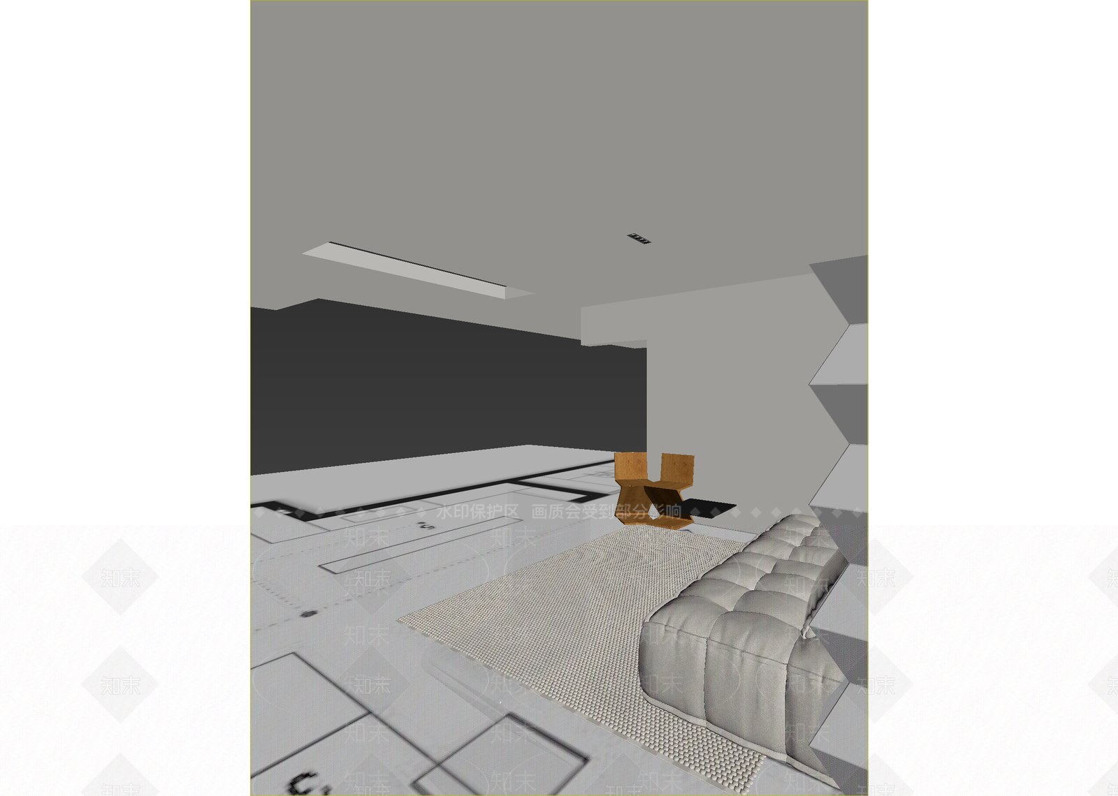 现代休息区3D模型下载【ID:1214765560】