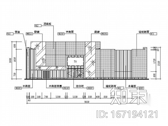 [江苏]超五星级酒店豪华客房装修施工图cad施工图下载【ID:167194121】