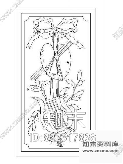 图块/节点欧式雕花图块43cad施工图下载【ID:832317838】