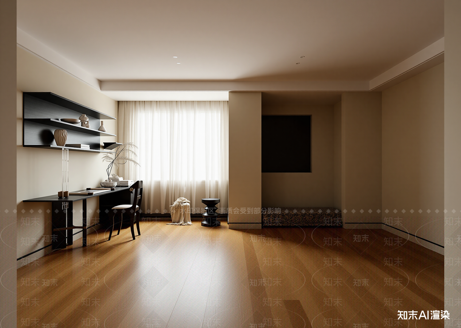 中古书房3D模型下载【ID:1214791074】