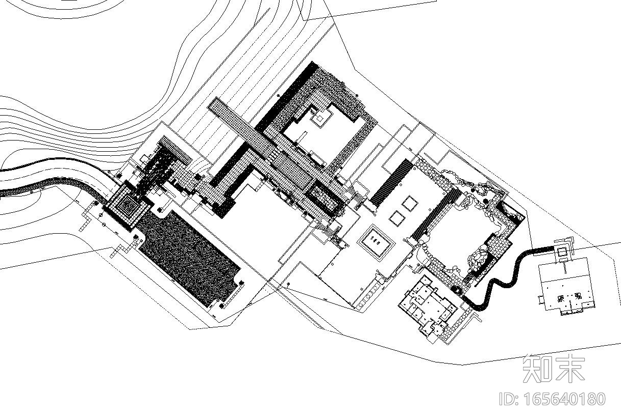 [重庆]九里晴川示范区给排水施工图设计（CAD）cad施工图下载【ID:165640180】