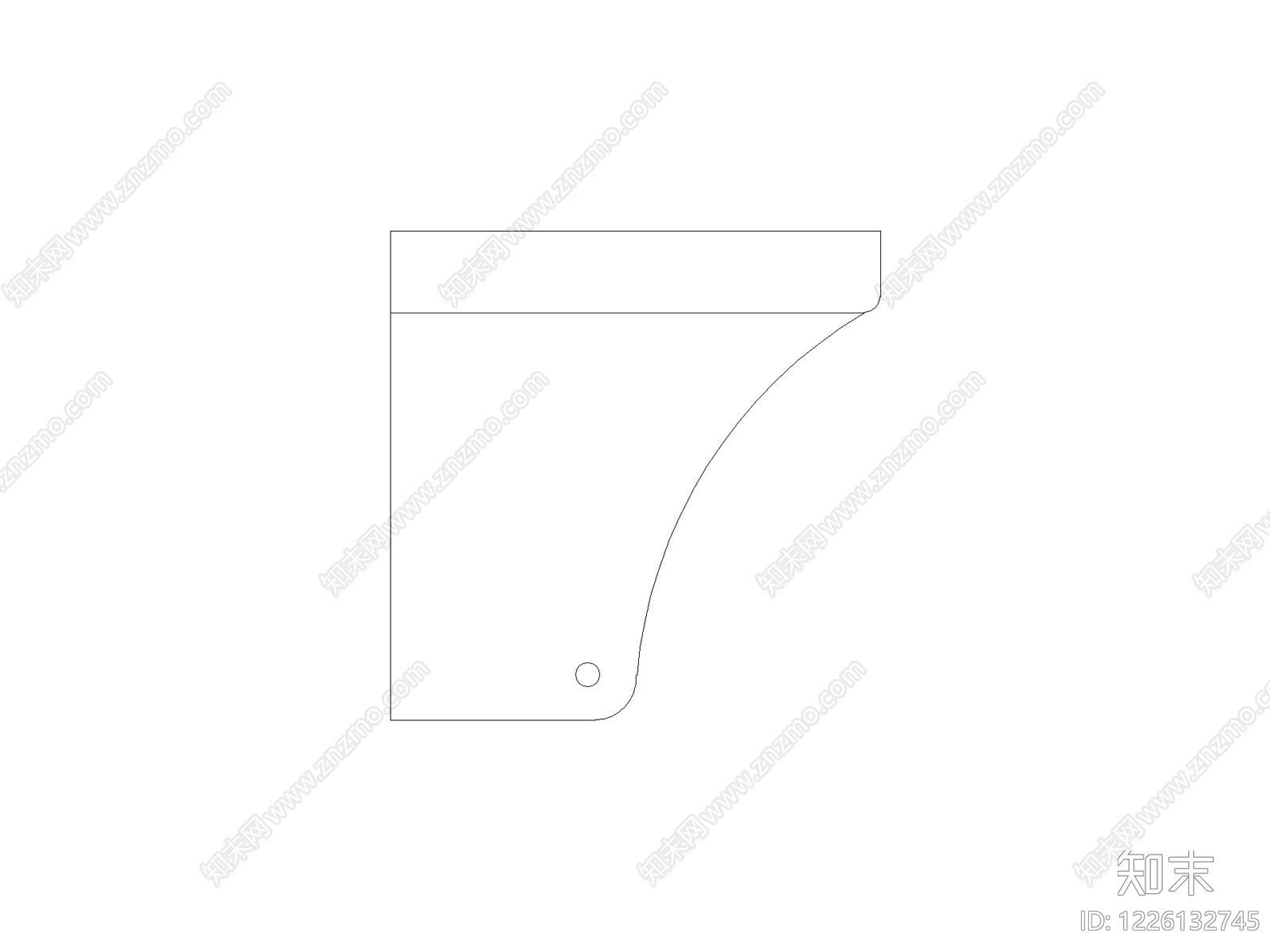 现代门CAD图纸