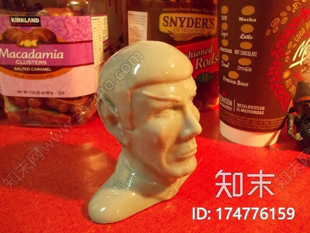 星际迷航里的史波克3d打印模型下载【ID:174776159】