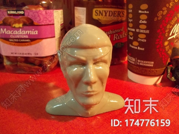 星际迷航里的史波克3d打印模型下载【ID:174776159】