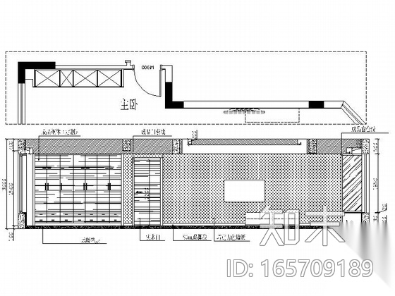 [成都]现代中式三居室住宅室内设计全套装修图（含效果）施工图下载【ID:165709189】