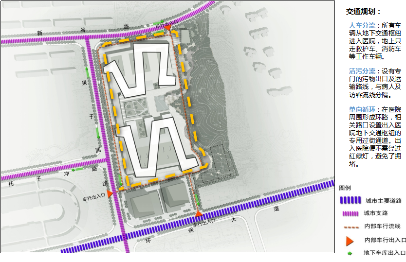 湘雅五医院建筑设计方案文本+CADcad施工图下载【ID:151579131】