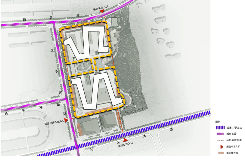 湘雅五医院建筑设计方案文本+CADcad施工图下载【ID:151579131】