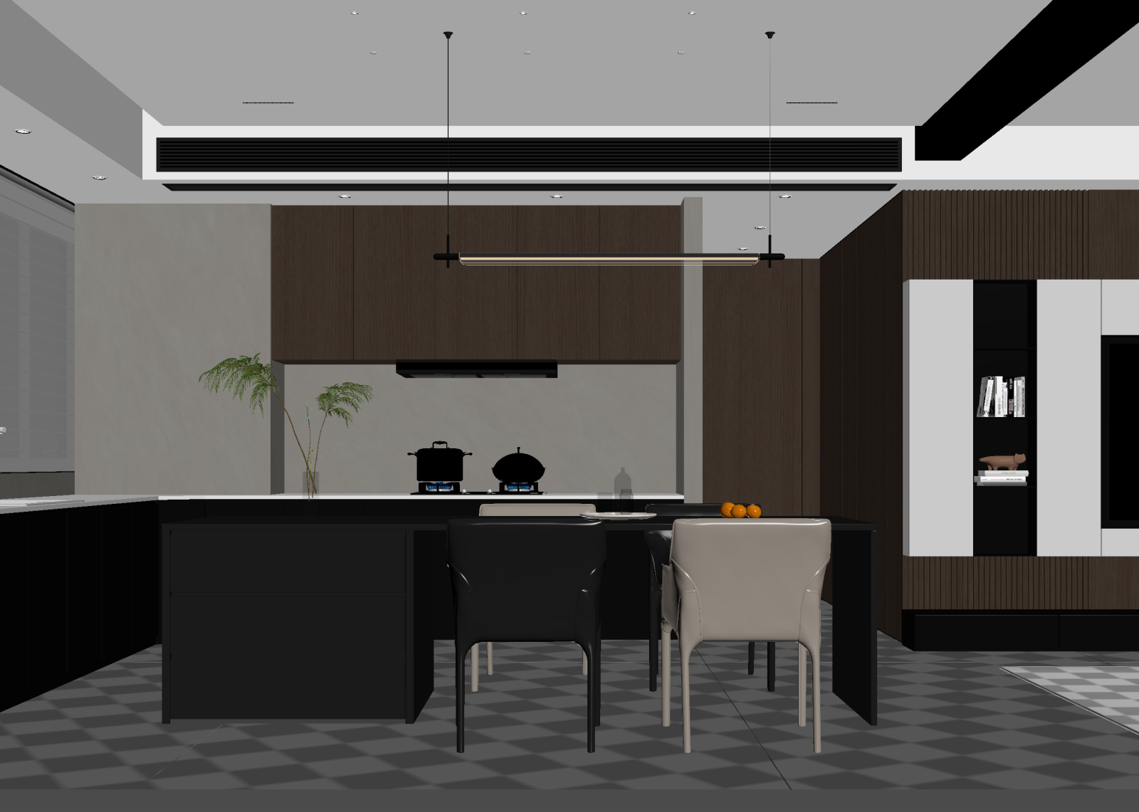 现代其他通用空间3D模型下载【ID:1214839864】