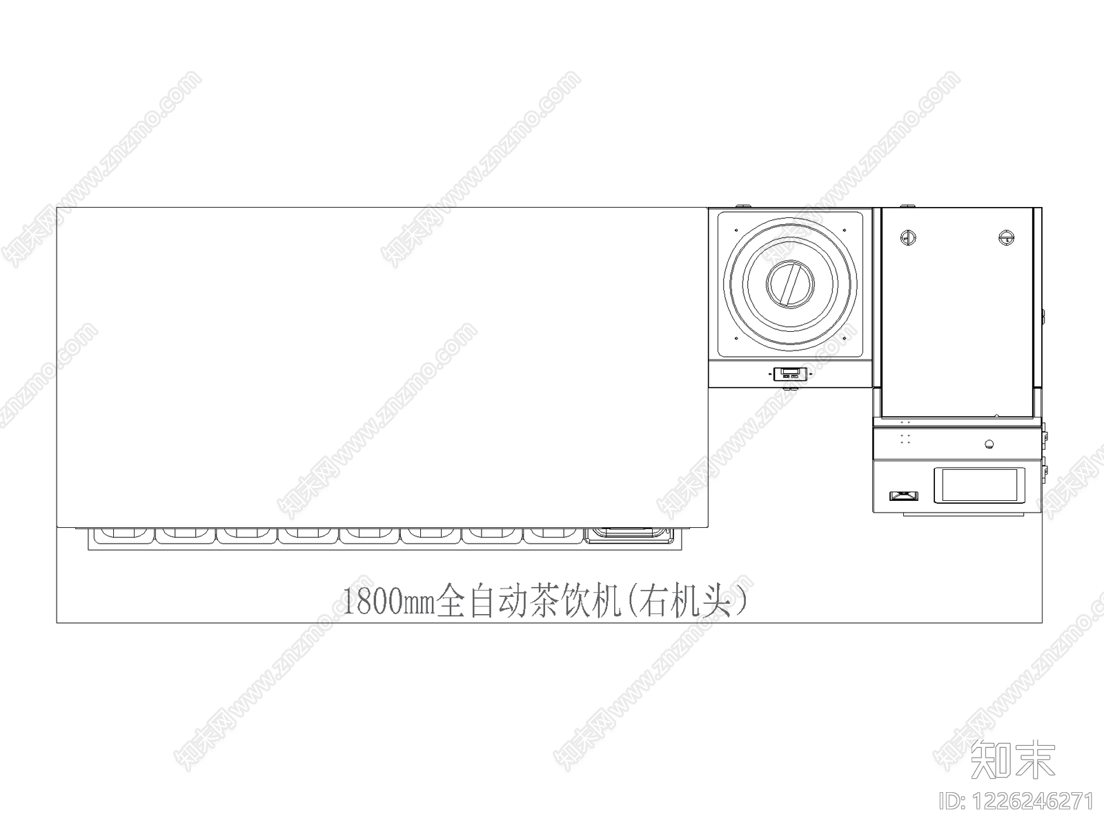 柜子cad施工图下载【ID:1226246271】