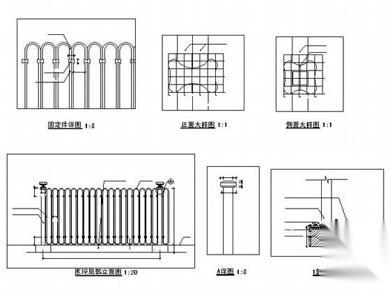 某住宅区景观施工图cad施工图下载【ID:161096155】