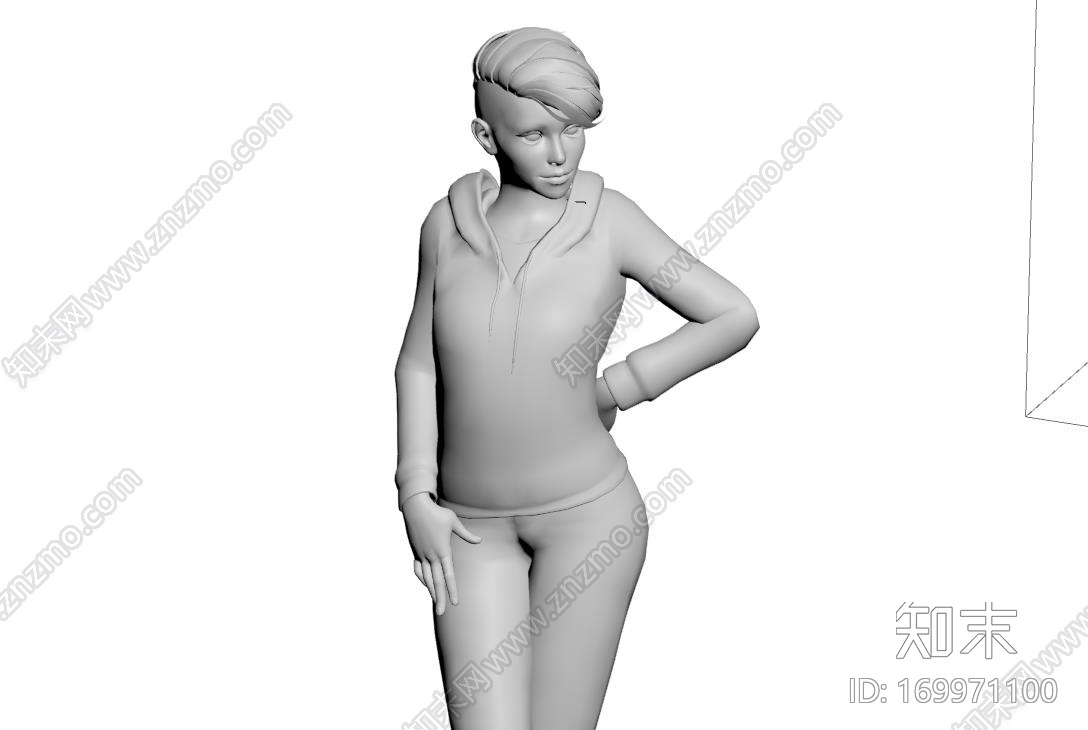 游戏主角CG模型下载【ID:169971100】