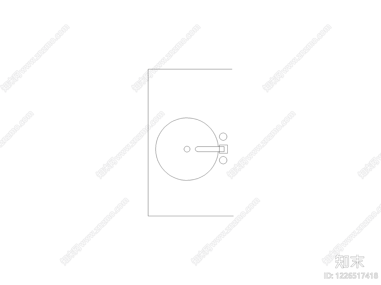 现代,新中式开关插座CAD图纸