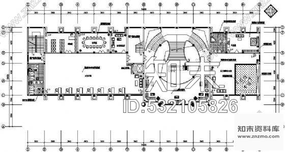 施工图某六层办公大楼装修图cad施工图下载【ID:532105826】