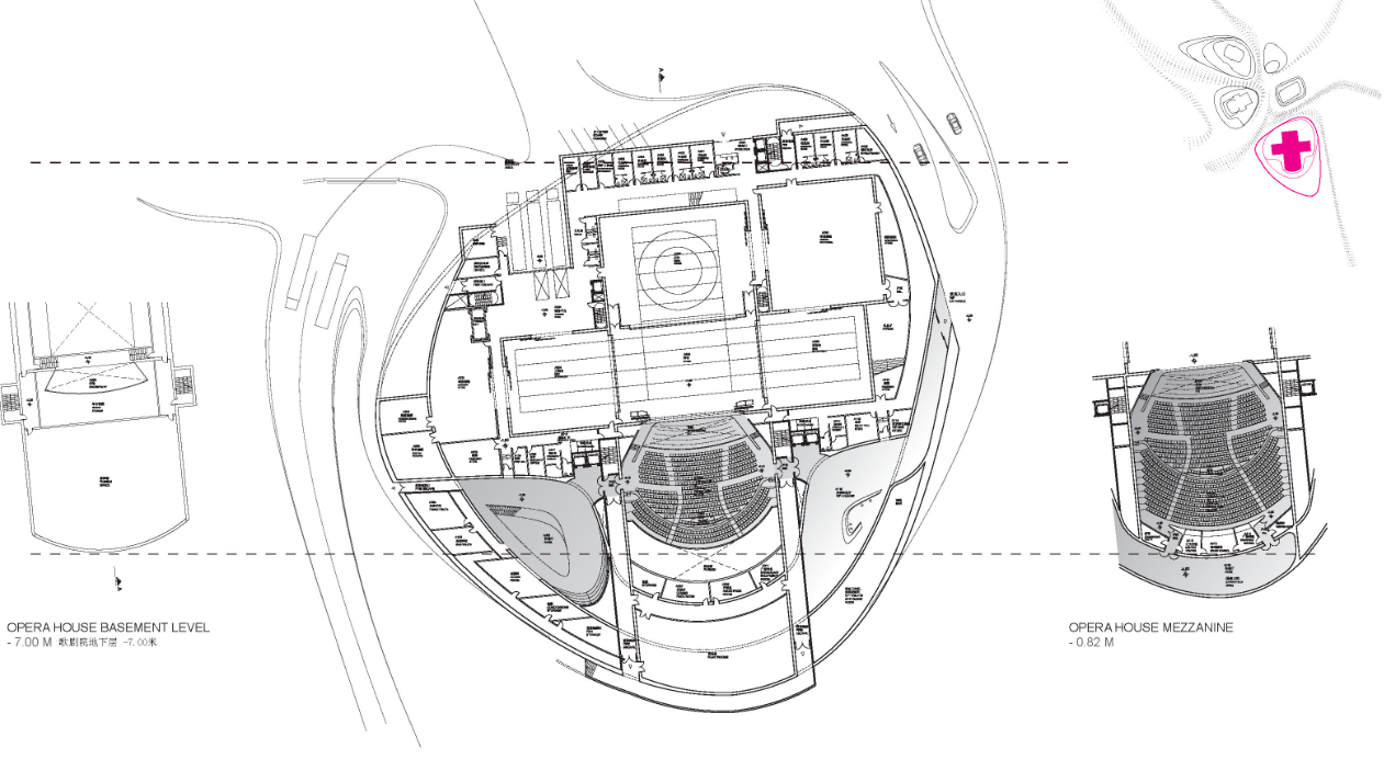 扎哈.哈迪德——江苏大剧院建筑设计方案文本cad施工图下载【ID:164864102】