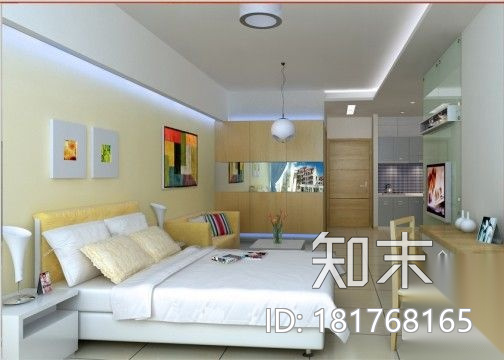 [深圳]某小户型两种方案设计图（含效果）cad施工图下载【ID:181768165】