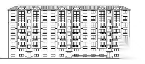 东林之春城市花园商住楼建筑施工图cad施工图下载【ID:149846179】