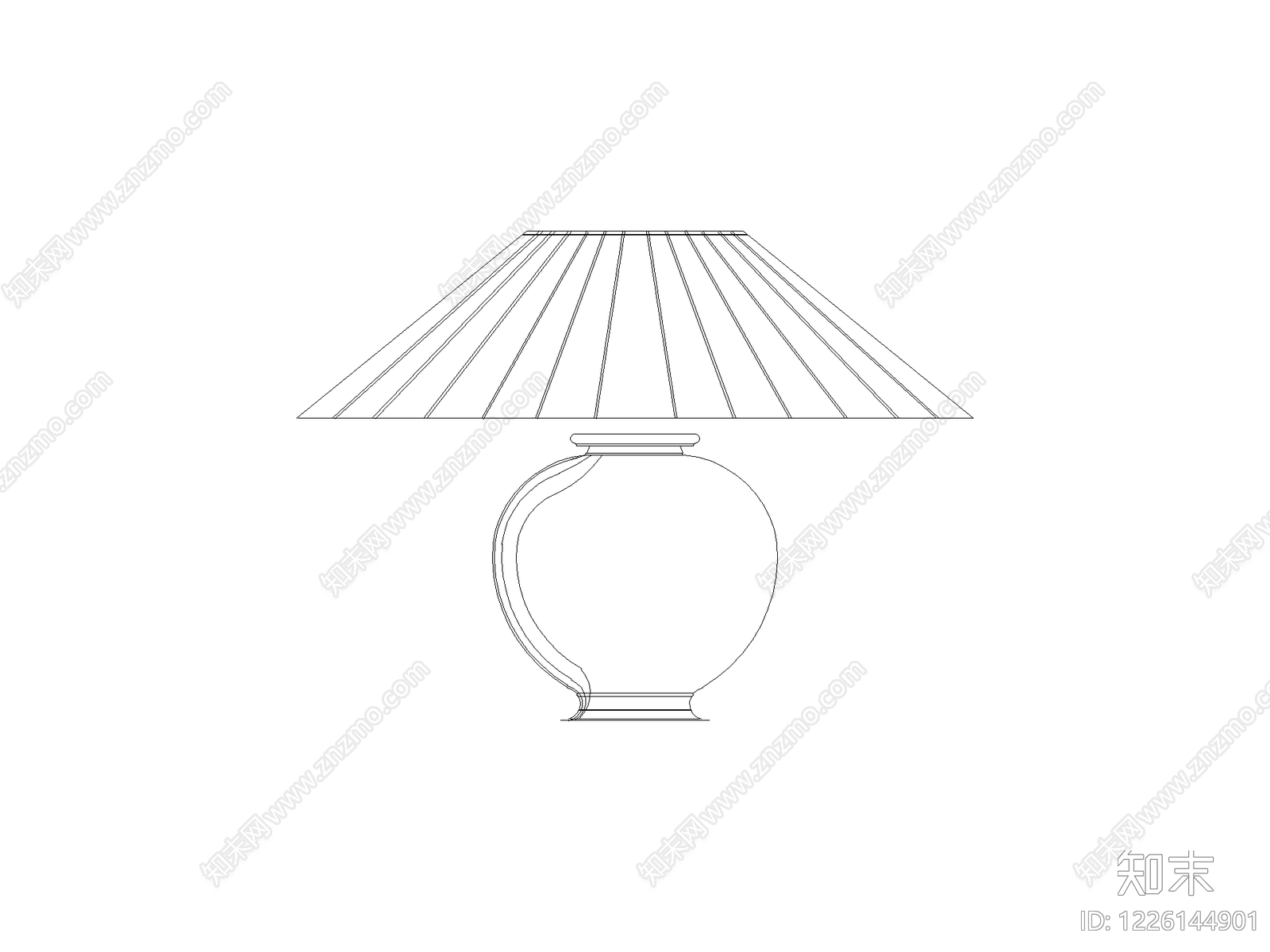 灯具图块cad施工图下载【ID:1226144901】