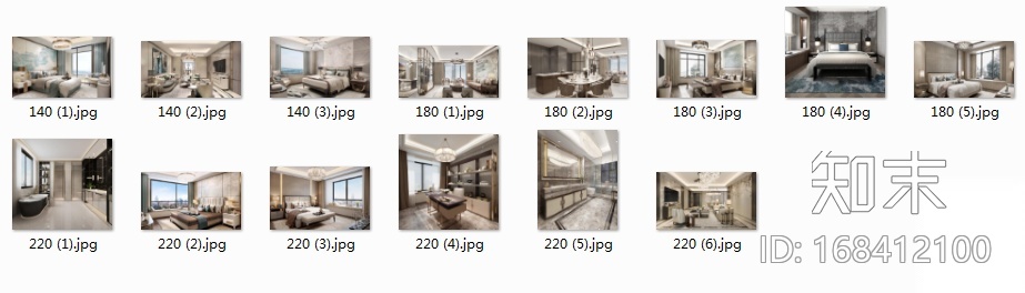 [南京]17年最新样板房软装设计概念方案（含效果图）施工图下载【ID:168412100】