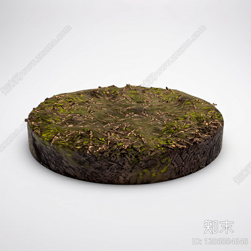 树桩基座3D模型下载【ID:1206884648】