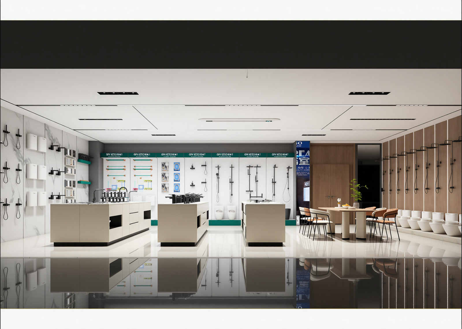 现代卫浴展厅3D模型下载【ID:1215013594】