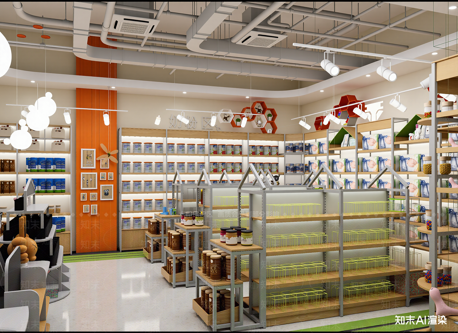 超市3D模型下载【ID:1214006113】