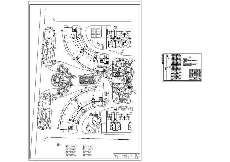 公园施工套图园林配电图CAD图纸施工图下载【ID:149716151】