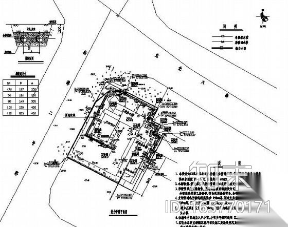 某公司办公楼热力管网图cad施工图下载【ID:165770171】