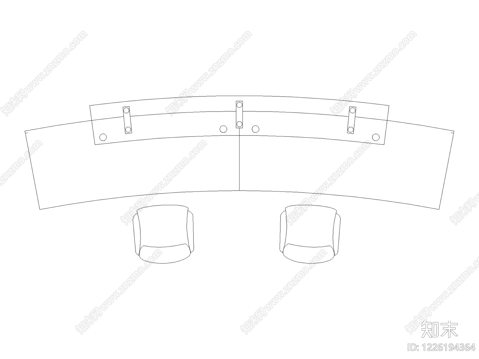 桌子CAD图纸