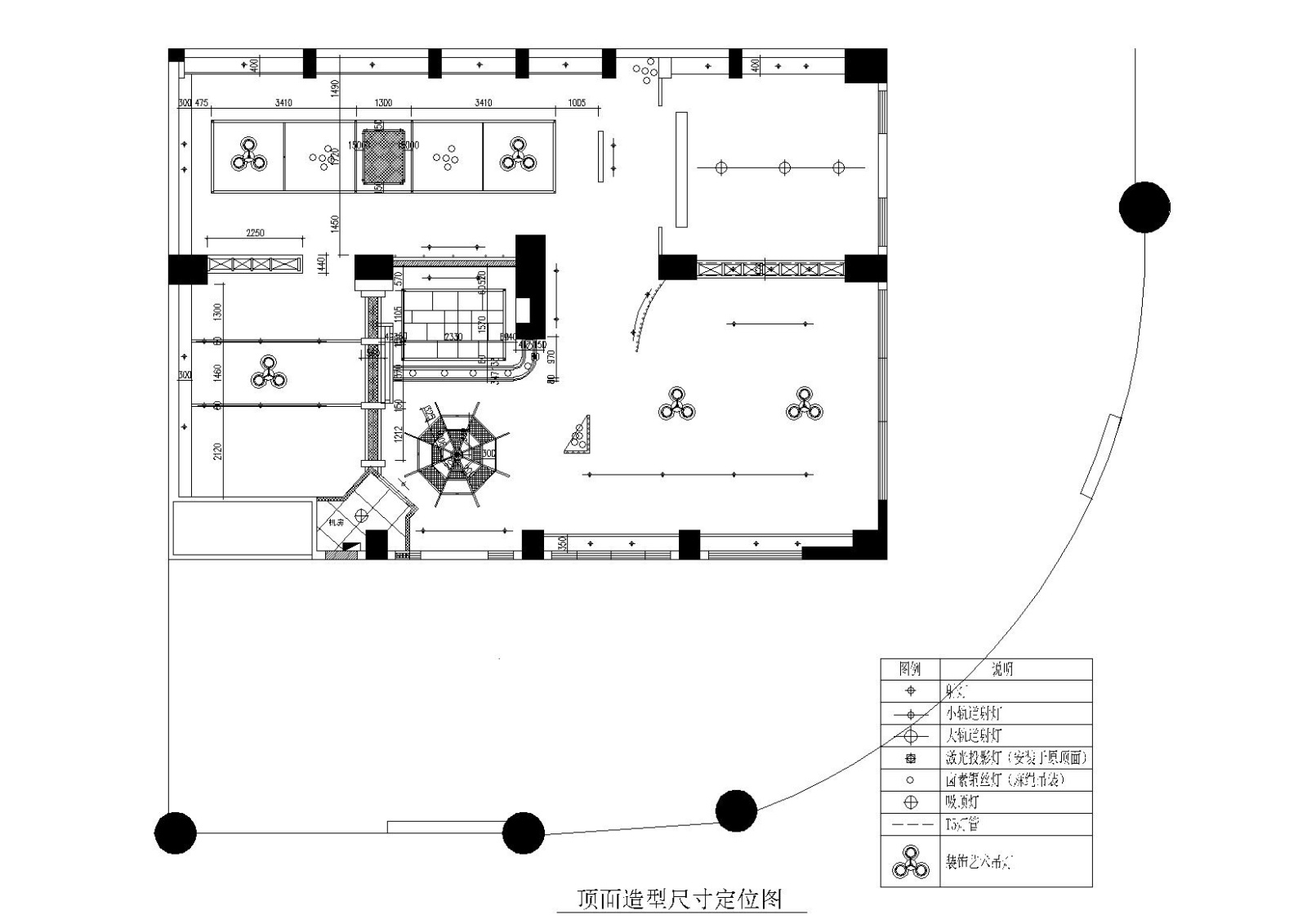 工业化LOFT风格网吧网咖施工图_附效果图cad施工图下载【ID:160710170】