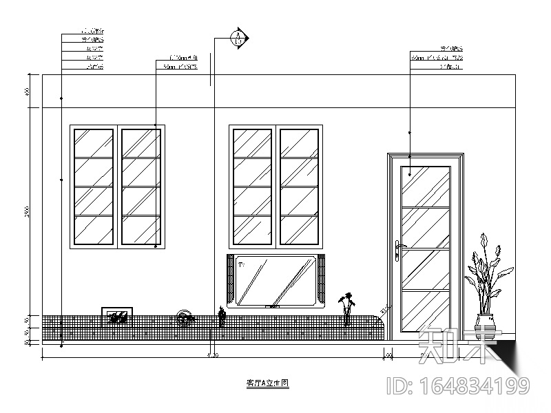 [湖南]简欧风格别墅设计CAD施工图（含效果图）cad施工图下载【ID:164834199】