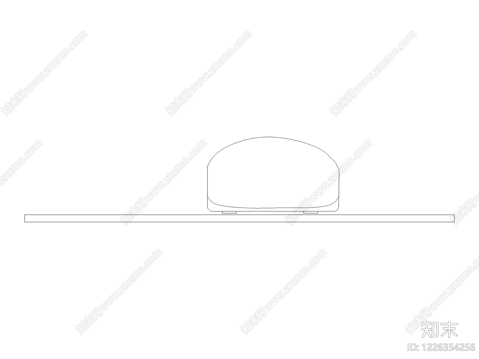 现代椅子CAD图纸