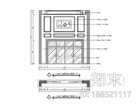 [广东]欧式浪漫的海景三层别墅装修施工图cad施工图下载【ID:166521117】