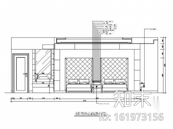 [江苏]某时尚大酒店全套施工图cad施工图下载【ID:161973156】