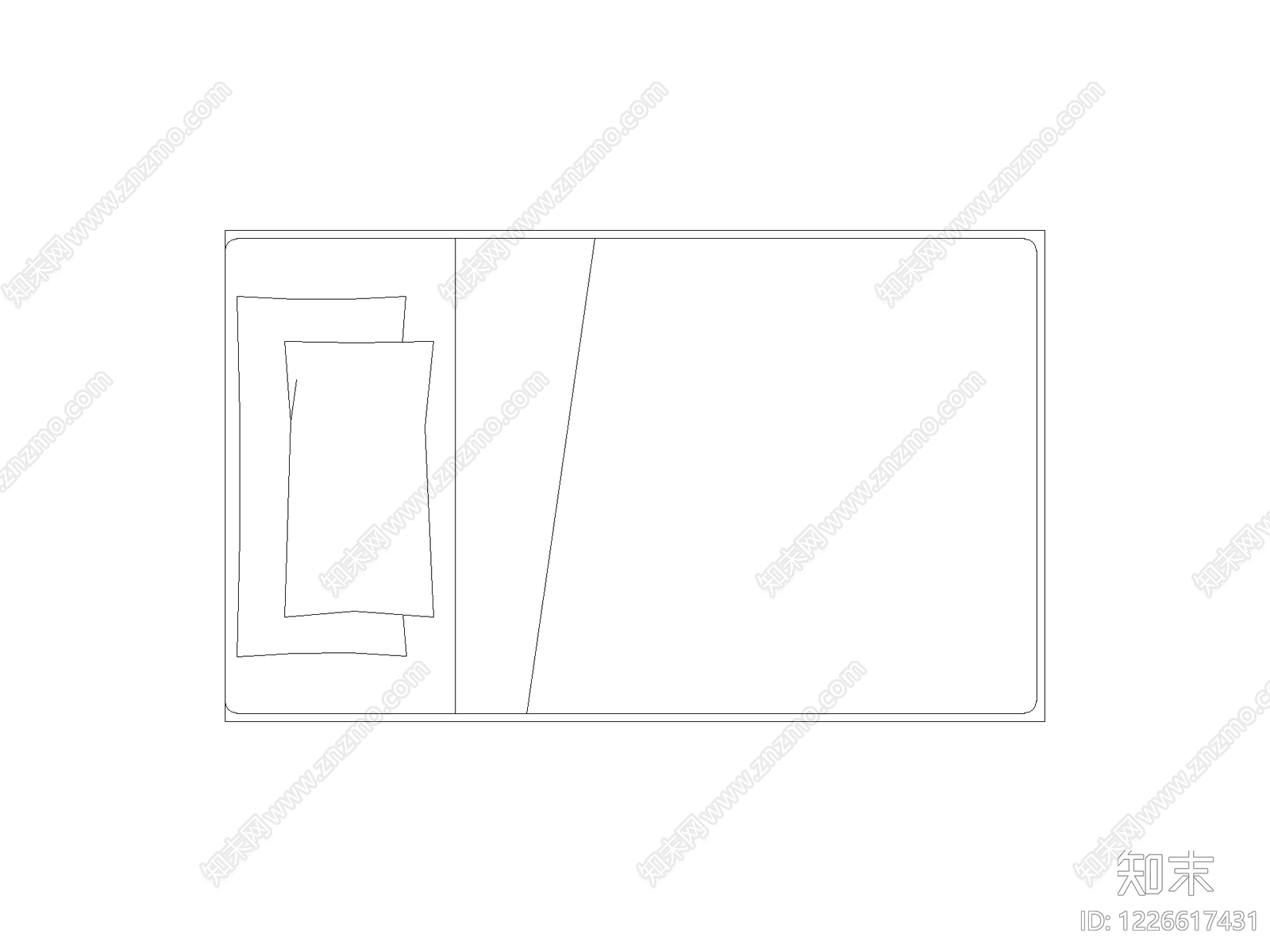 床CAD图纸