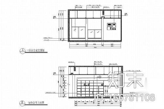 [浙江]皮革之都生产出口时尚皮草公司研发中心施工图施工图下载【ID:166781108】