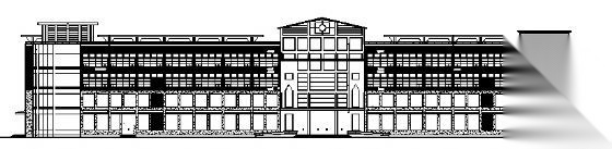 某四层大型商场建筑设计施工图cad施工图下载【ID:151463183】