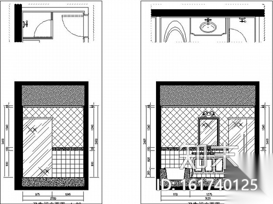 [重庆]某庄园别墅欧式田园风室内施工图（含效果）cad施工图下载【ID:161740125】