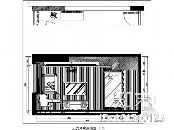 [重庆]某庄园别墅欧式田园风室内施工图（含效果）cad施工图下载【ID:161740125】