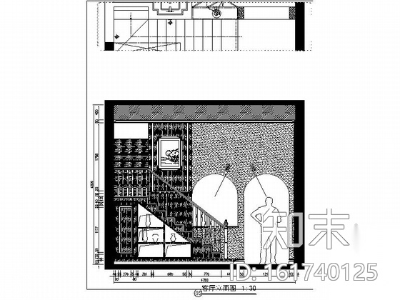 [重庆]某庄园别墅欧式田园风室内施工图（含效果）cad施工图下载【ID:161740125】