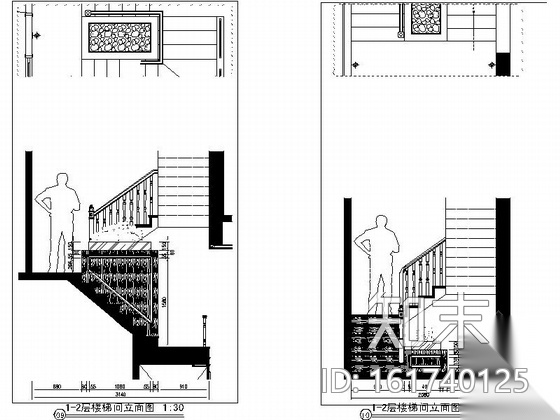 [重庆]某庄园别墅欧式田园风室内施工图（含效果）cad施工图下载【ID:161740125】