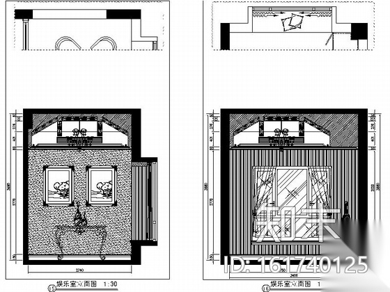 [重庆]某庄园别墅欧式田园风室内施工图（含效果）cad施工图下载【ID:161740125】