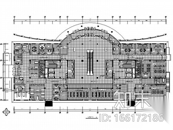 [新疆]三级乙等中医医院室内装修施工图cad施工图下载【ID:166172186】