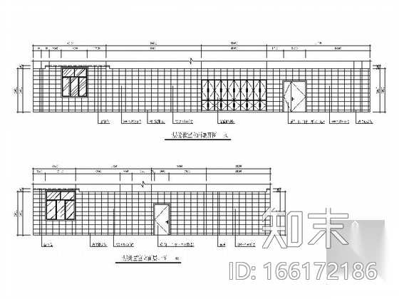 [新疆]三级乙等中医医院室内装修施工图cad施工图下载【ID:166172186】